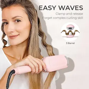 TYMO ROVY Curling Iron Hair Crimper Waver Beach Waves Hair Curler 