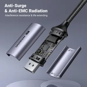 UGREEN Unidirectional USB C to DisplayPort Cable 8K@60Hz 4K@240Hz 3.3FT Thunderbolt 4/3 Compatible iPhone 17, MacBook Pro/Air, iPad, Mac Mini, Galaxy, XPS
