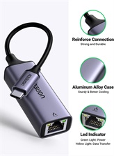 Ugreen USB-C to Ethernet Gigabit Adapter