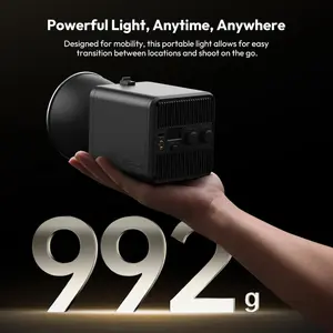 Ulanzi Portable RGB COB Photography Video Light 2700K-6500K CRI95+ CCT Full Color 