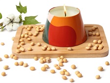 Umi Scented Candles Set of 4 Gift Set with 100% Real Soy Wax Candle, 30-35 Hours Burn Time, for Relaxing and Stress Relief, 800 g