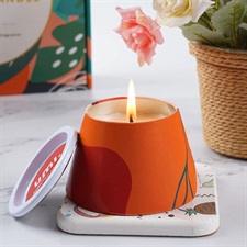 Umi Scented Candles Set of 4 Gift Set with 100% Real Soy Wax Candle, 30-35 Hours Burn Time, for Relaxing and Stress Relief, 800 g