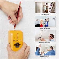 URCERI 3-in-1 Wall Stud Finder Detector with Sound Warning and LED indication