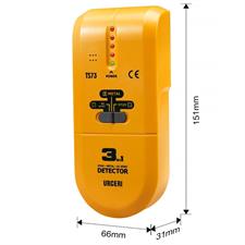 URCERI 3-in-1 Wall Stud Finder Detector with Sound Warning and LED indication
