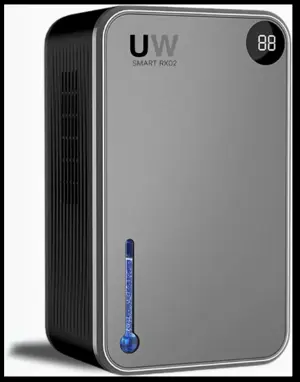 UW Dehumidifier 2.4 Liters With Humidity Display 750ml/Day 