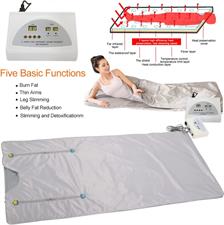 VANELL Far Infrared Sauna Detox Blanket (75"X33"- White)