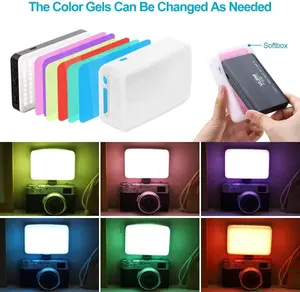 VIJIM LED Video Light Rechargeable LED Photography Camera Lighting VL120