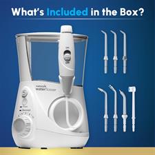 Waterpik Aquarius Water Flosser Ultra Professional For Teeth, Gums, Braces, Dental Care 7 Tips WP-660