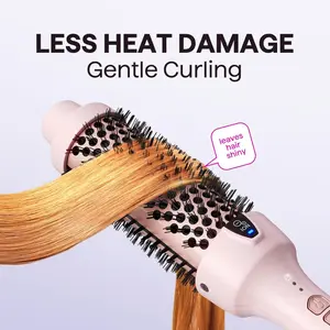 Wavytalk Thermal Brush 1.5 Inch Negative Ion Thermal Round Brush lonic Frizz Reduction