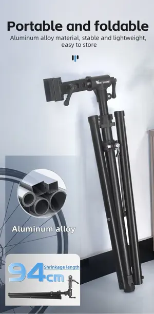 WEST BIKING Bike Repair Stand Storage Multipurpose Foldable Bicycle Display Stand Professional Bike Maintenance Wall/Floor Racks
