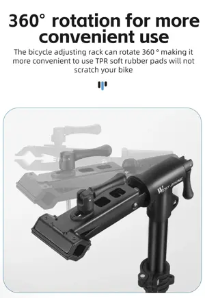 WEST BIKING Bike Repair Stand Storage Multipurpose Foldable Bicycle Display Stand Professional Bike Maintenance Wall/Floor Racks