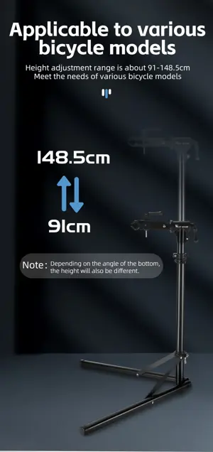 WEST BIKING Bike Repair Stand Storage Multipurpose Foldable Bicycle Display Stand Professional Bike Maintenance Wall/Floor Racks