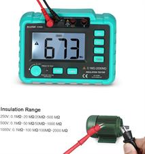 WinsPEAK VC60B+ LCD Digital Insulation Resistance Tester Megohm Meter Megohmmeter DC250V/500V/1000V AC750V