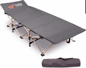 Wuqibao Foldable Camping Bed Lightweight 6.2x2.3 Feet