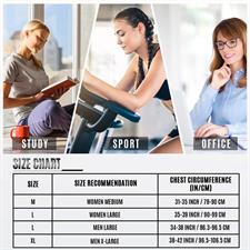 XNATURE Unique Smart Sensor Posture Corrector | Upper Back Brace for Improving Posture | Provide Lumbar Support and Back Pain Relief- Size Large