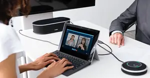 Yamaha Unified Communications Microphone & Speaker Conference Mic System YVC-1000 (Demo Unit)