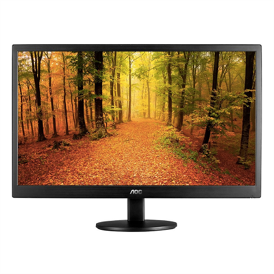 AOC E2070Swhn 19.5 Inch Hd 1600X900 LED Monitor, 5Ms, Hdmi/Vga, Vesa, Epeat Silver