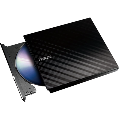 ASUS SDRW-08D2S-U LITE - USB portable External 8X DVD burner, compatible for Windows and Mac OS