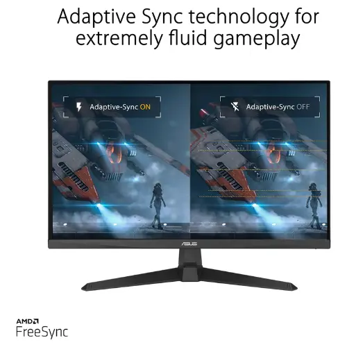 ASUS TUF Gaming VG259Q3A 24.5" Full HD (1080p) IPS Gaming Monitor with 180Hz Refresh Rate, 1ms GtG Response Time, AMD FreeSync, and ELMB Technology