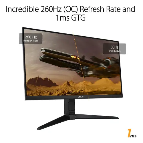ASUS TUF Gaming VG27AQML1A 27-inch QHD 260Hz 1ms Gaming Monitor