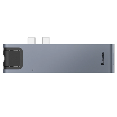 Baseus Thunderbolt C+ Pro 7 in 1 Smart Hub, Docking Station, Ethernet, PD, HDMI, USB 3.0, SD Card 