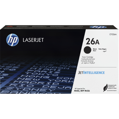 HP Original 26A (CF226A) Black Original LaserJet Toner