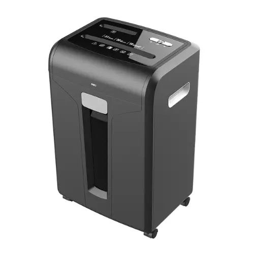 Deli 14403 25-Sheet Cross-Cut Paper Shredder | P-4 High-Security | 31L Bin | Heavy Duty Office Shredder