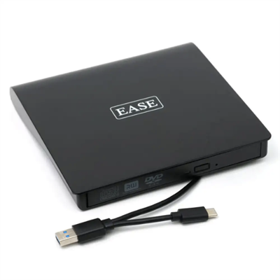 Ease EOD5U3C USB 3.0 External DVD Writer and reader for laptop and Desktop