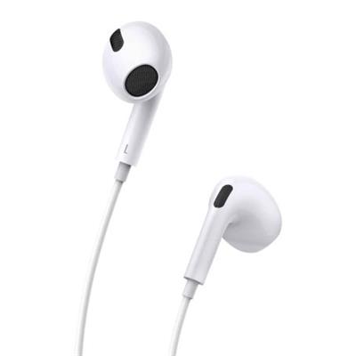 Baseus Encok 3.5mm lateral in-ear Wired Earphone H17 White