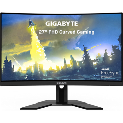 GIGABYTE G27FC 27 inch, FHD 1920 x 1080, 165hz, 1ms Curved Gaming Monitor with VESA Mount