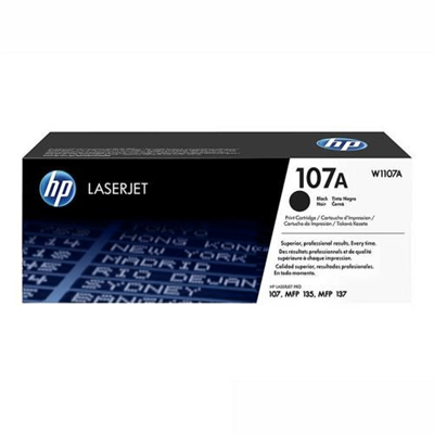 HP 107A W1107A Black Original Laser Toner Cartridge