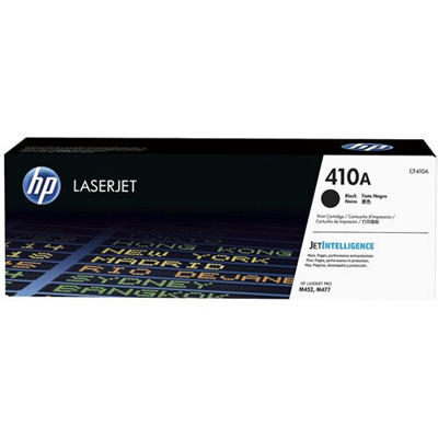 HP 410A (CF410A)4-pack Black/Cyan/Magenta/Yellow Original LaserJet Toner Cartridges