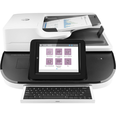 HP Digital Sender Flow 8500 fn2 OCR Document Capture Workstation