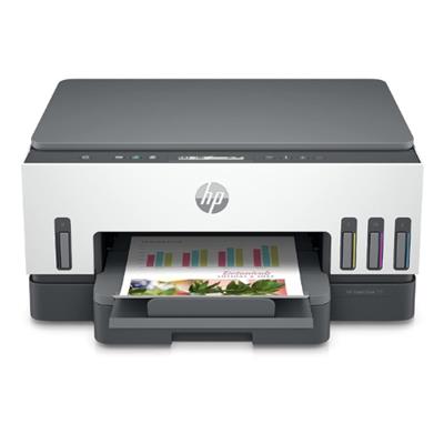 HP Smart Tank 720 All-in-One Auto Duplex WiFi Colour Printer, Print, Scan & Copy for Office,White