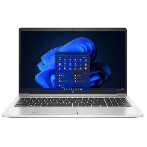 HP ProBook 450 G9 Laptop, 7C196PA, Intel Core i7-1255U (Up to 4.7GHz), 8GB DDR4 RAM, 512GB NVMe SSD, 15.6" FHD Anti-Glare, Backlit Keyboard, Fingerprint, FreeDOS, HP Carrying Case, Pike Silver Aluminum