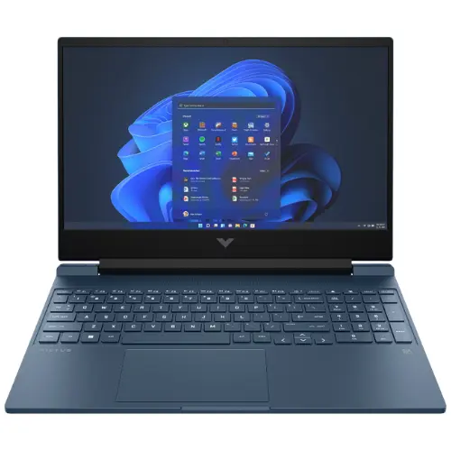 HP Victus Gaming Laptop 15-fa0212TX | 12th Gen Intel Core i7-12650H | 16GB DDR4 RAM | 512GB NVMe Gen4 SSD | NVIDIA GeForce RTX 3050 4GB | 15.6" FHD 144Hz IPS Display | Windows 11 Home | Performance Blue