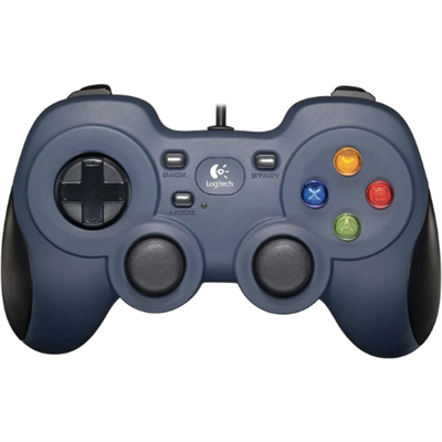 Logitech G F310 Wired Gamepad for PC with Dual X/D Input Modes, Console-Style Layout, 10 Programmable Buttons, and 1.8m USB Cable