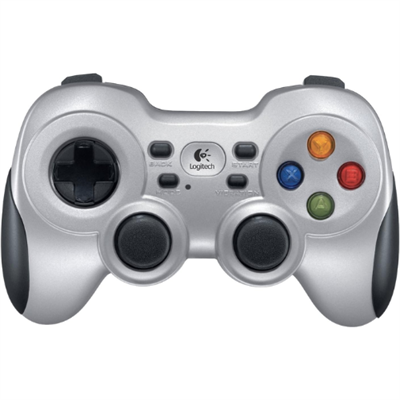Logitech F710 Wireless Gamepad with 2.4 GHz USB Receiver, Dual Vibration Feedback, Extensive Game Support, and a Console-Like Layout