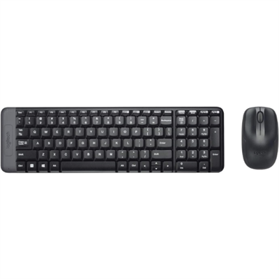 Logitech MK220 Compact wireless Full size keyboard and Mouse Combo