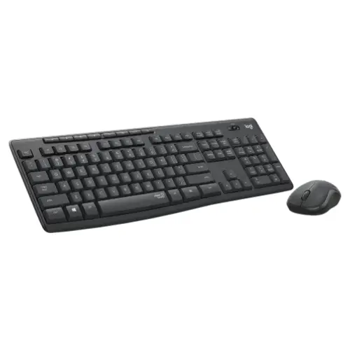 Logitech MK295 Silent Wireless Keyboard & Mouse Combo with SilentTouch Technology, 36-Month Battery Life, and Spill-Resistant Design
