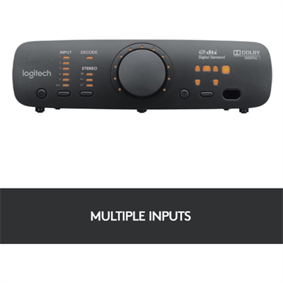 Logitech Z906 5.1 THX Certified Surround Sound Speaker System - 1000W Peak Power