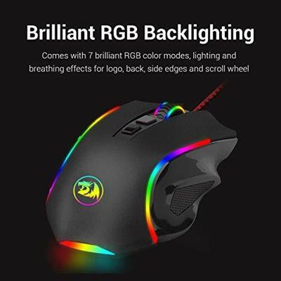 REDRAGON M602-1 NEMEANLION 2 RGB 7200DPI, 7 PROGRAMMABLE BUTTONS GAMING MOUSE