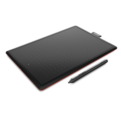 One by Wacom CTL, 472,  Small, Graphics Drawing Tablet, Portable and Versatile for Students & Creators, 210 x 146 x 8.7 mm / 8.3 x 5.7 x 0.3 in, 10.9 x 7.4 inches, Ergonomic 2048 Pressure Sensitive Pen, Compatible with Chromebook, Mac