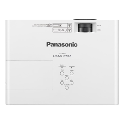 Panasonic PT-LW376, 3600 Lumes, WXGA, 20,000 hours Lamp Cycle Multimedia Projector