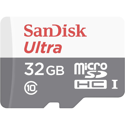 SanDisk Ultra 32GB 100MB/s UHS-I Class 10 microSDHC Card