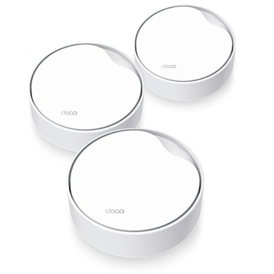 TP Link Deco X50-PoE AX3000 Whole Home Mesh WiFi 6 System with PoE wireless router - 1 Pack, 2 Pack, 3 Pack