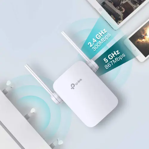 TP-Link RE305 AC1200 WiFi Range Extender, Up to 1200Mbps Speed, Dual Band Wireless Extender, Repeater, Signal Booster, Access Point| Easy Set-Up, Extends Internet Wi-Fi 