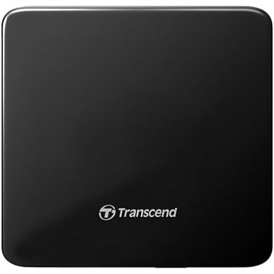 Transcend 8K Extra Slim Portable USB Powered External DVD Writer and Optical Drive