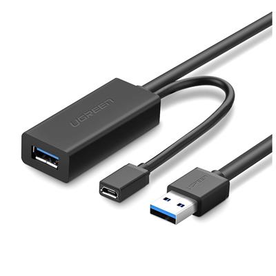 UGREEN Active USB Extension Cable , 10 meter USB Extension Cable Super Speed USB Extension Cable A Plug to A Female with Signal Booster Repeater