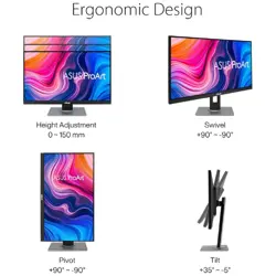 ASUS ProArt Display PA278QEV 27-inch WQHD IPS Professional Monitor